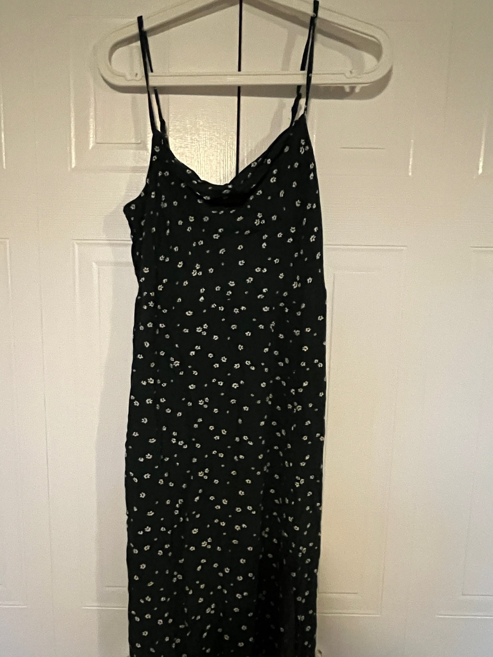 Dark Green Floral Midi/Maxi Dress American Eagle